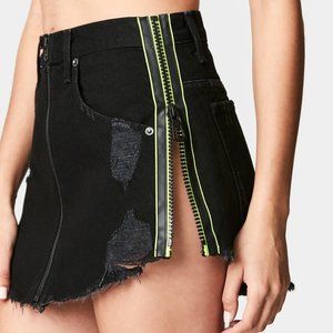 Carmar Zip Up Skirt